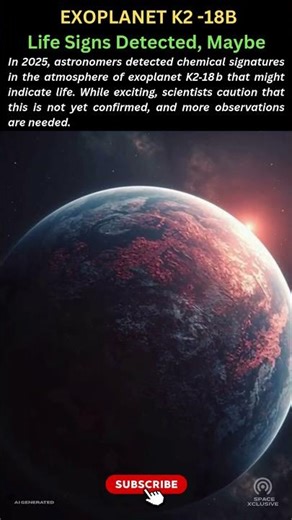 A Distant Exoplanet May Show Signs of Life - #K218b,#ExoplanetDiscovery,#AlienLife,#SpaceNews