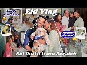 Celebrity OUTFIT FROM SCRATCH for Eid in ₹12,000! Sarah Sarosh