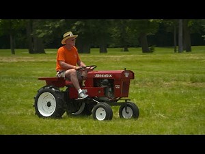Simple, BUT TOUGH! A SPEEDEX 1430 Classic Garden Tractor From 1977!