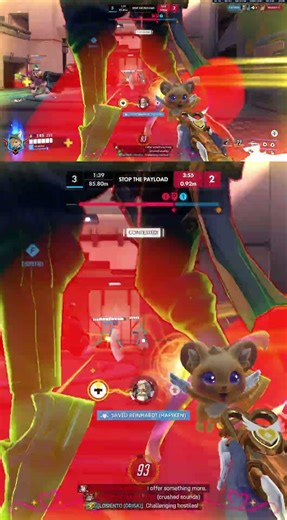 2 Tanks On Point And NO ONE Touched It... 😱 #Overwatch2 #GamingFail #TankDiff