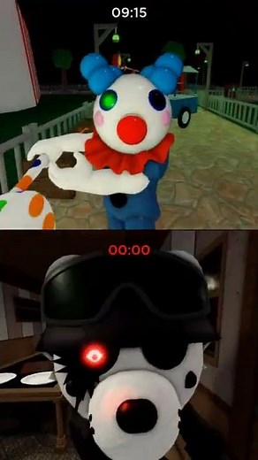 ROBLOX PIGGY CLOWNY vs PIGGY PROBAVAR REALITIES JUMPSCARE