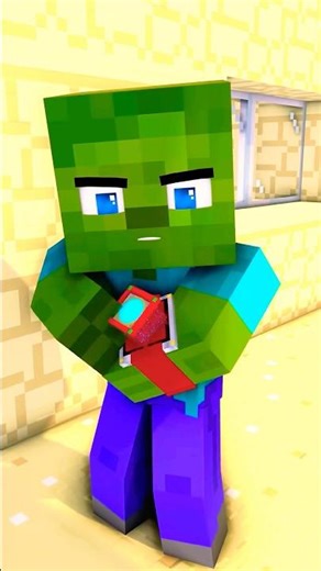 Baby Zombie Become Batman 🦇 #minecraft #shorts #shortsfeed #gaming #mikecrab