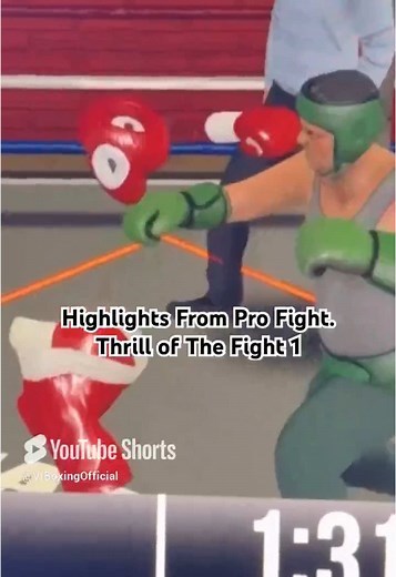 Clean Hit, Brutal Finish!🥊 #vr #boxing #fyp #knockout