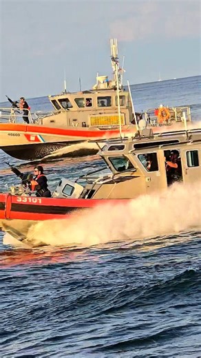 Richard Joseph LeBel | 😲Extreme Coast Guard 🤘Security first! 🚢 The level of protection for a Celebrity Cruise ship is next level. Two armed Coast Guard vessels... | Instagram