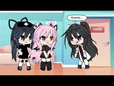 the doctor's favorite patient😳 ~ dark gacha life meme !