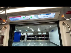 KLAV's New Dynamic Route Map Display! [ LRT Kelana Jaya ] KLAV 94 Alstom Metro 300