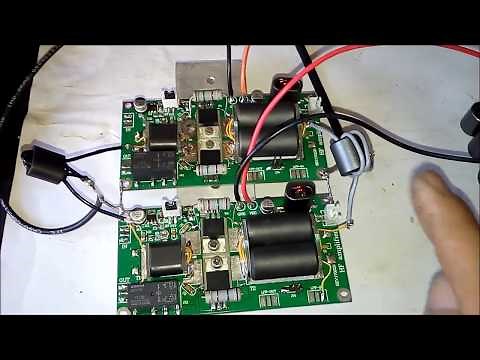 Testing 2X70Watts diy chinese amplifier