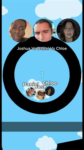 Joshua Vs Daniel Vs Chloe Let the world burn🌍🔥 #lettheworldburn #cover #music #marblerace