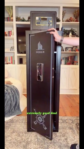 KAER 13-15 Biometric Gun Safe for Home Security