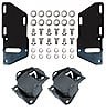 Trans Dapt 4671: Engine Swap Motor Mount Kit Small Block Chevy V8 into S10 4.3L 2WD with TH350 - JEGS