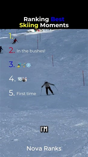 Ranking Best Skiing Moments #funny #fails #top5 #fail #skifail #skiing #wintersports