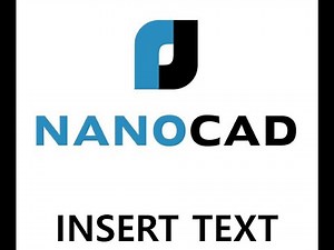 How to add a text? | nanoCAD 5