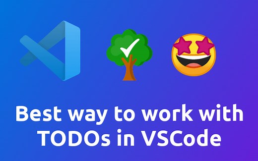 Best way to work with TODOs in VSCode