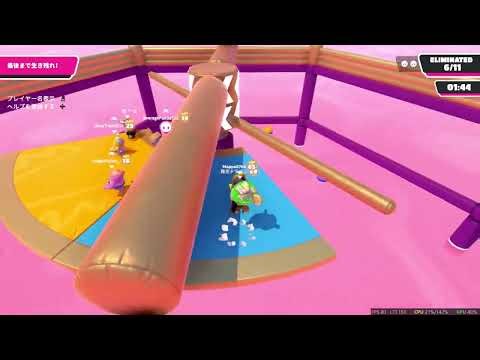 Fall Guys client ジャンプショーダウン 5分完走した