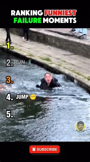Wait for #1 | Ranking the Funniest Failures Ever #funnyshorts #rankingvideo #funnyfails
