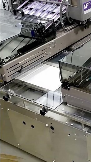 Batching papers with #frictionfeeders - MFT High Speed Collating System