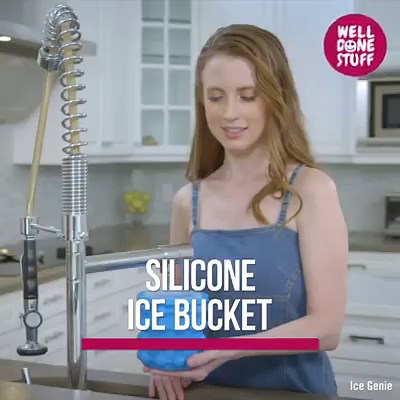 19K views · 42 reactions | With this ice cube maker, you can easily make up to 3 batches of ice cubes or 120 cubes, without taking all that space in your freezer. ️ | Well Done Stuff | Facebook