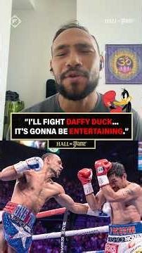 ONE TIME! 🗣️ Keith Thurman is showing up to show out on Saturday 🍿 #FundoraThurman