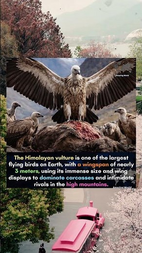 Himalayan Vulture 🦅 Giant Bird with 3 Meter Wingspan Explained