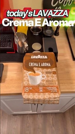 Tasty #Latte with #Lavazza Crema E Aroma Beans - What??? (#Gaggia Classic + #DF54)#coffee #latteart
