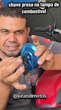 remove key stuck in fuel cap #fan160 #motorcycles #titan150