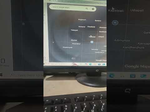How to open Google maps in PC🖥️💻🌝#computereducation#computer#googlemaps#windows#computerprogramming