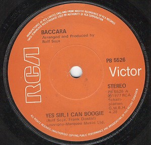 Baccara - Yes Sir, I Can Boogie