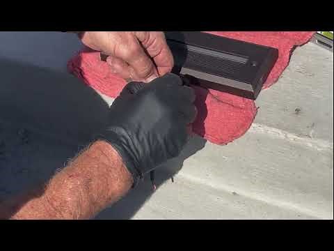 How To Install Step Lights in cement before they pour - Tips And Tricks