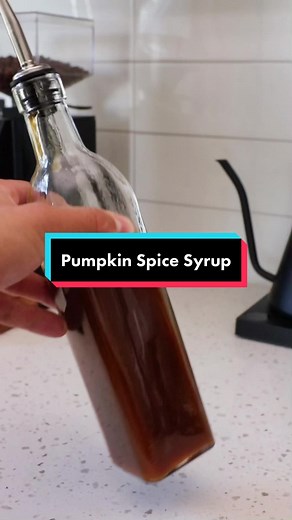 Homemade Pumpkin Spice Syrup Recipe for Coffee Lovers