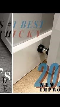 Transform Your Space: Install Modern Magnetic Door Stops for Style & Function #HomeImprovement #DIY