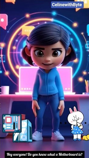 # Motherboard #Shorts #trending # animation # educational # kids #computer #tech #cpu # storage