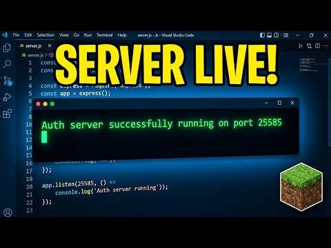 Creating my own Minecraft Auth Server with Node.js