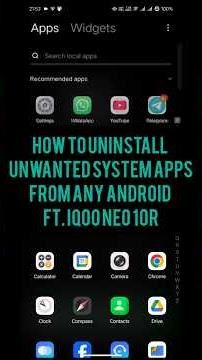 #IQOONEO10R DEBOLAT ANY ANDROID DEVICE USING PC AND PHONE #shorts