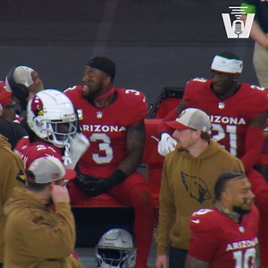come for the play stay for the vocals 🎤 Budda Mic'd Up is LIVE NOW on YouTube. | Arizona Cardinals