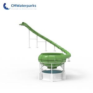 [Hot Item] Qualified Long and Big Bowl Water Slides for Water Theme Park