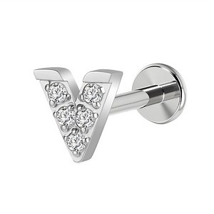 [Hot Item] Joyería de piercing labret de acero inoxidable con stud labret de moda