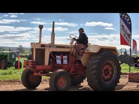 Case 1030 driven by Baz Potts from Milang at the Price Tractor Pull, Australia