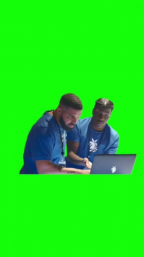 Drake and Yachty Green Screen Laptop Meme Compilation