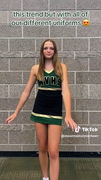 we spy 2 new uniforms in the mix!! 😍 thanks @varsityspirit, we love them! #cheer #highschoolcheer #cheeruniform #gameday #pagingdoctorbeat #pagingdrbeat
