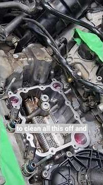 Horrible PCV location! Audi A5 3.2engine #diyrepair #cartalk