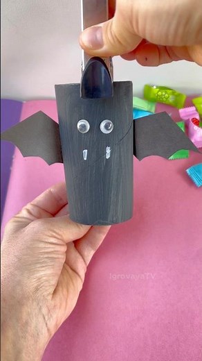 Easy Spooky Halloween Treat Boxes #diy #trending #papercraft #shorts