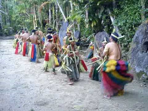 Traditional Dance at Kaday Village, Yap Island