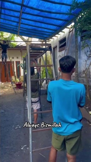 Tenda basic bambu #dekorasi