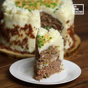23M views · 14K reactions | Meatloaf cake is an entire meal in just one dish! Get the ingredients here: https://amzn.to/2r5jXJe | In The Know Cooking | Facebook