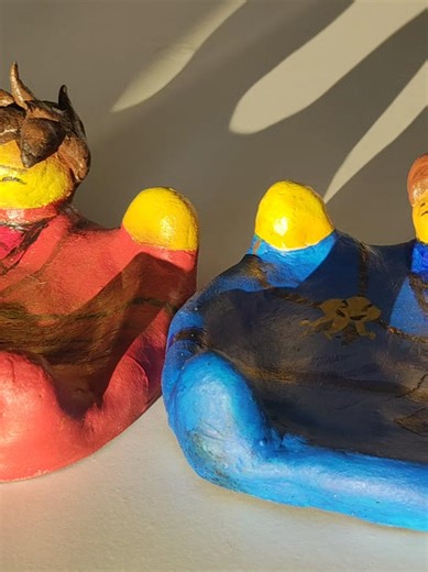 Clay Coasters Inspired by Ninjago