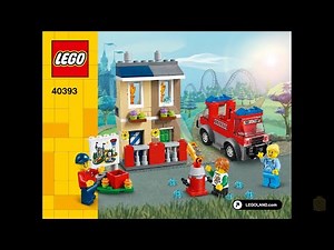 LEGO Promotional 40393 – Complete Firefighter Instructions! (Step-by-Step Guide)
