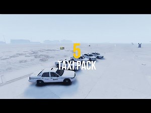 5x TAXI PACK | FiveM Ready | frozen-scripts.com