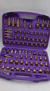 Amazon.com: Auto air Conditioning Repair Tools, Automotive Air Conditioning Leak Test Kit, Brass ac Detection Tool Connector for car Truck auto air Conditioning : Automotive