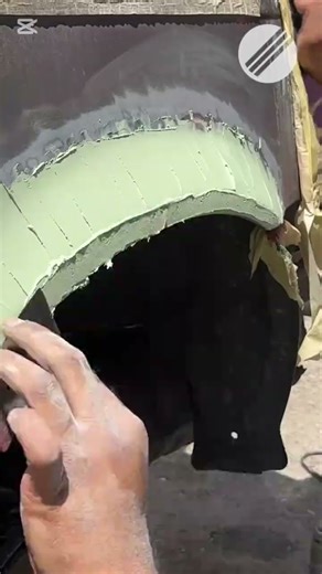 How to make rusty wheel arches look like new#DIY #painting#rust