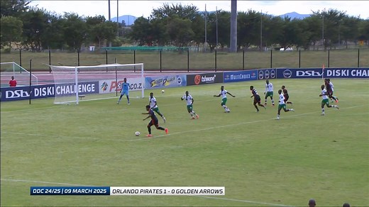 Orlando Pirates midfielder Camren Dansin scored the quickest goal in the DStv Diski Challenge this past weekend when they beat Golden Arrows. Take a look at the highlights #Asidlali #10YearsIn #SisazoPhaka | Asidlali